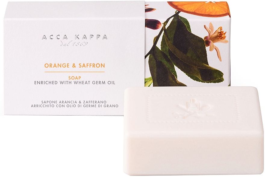 Orange & Saffron Soap - Acca Kappa Orange & Saffron Soap — photo N6