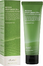 Fragrances, Perfumes, Cosmetics Green Tea Cleansing Foam - Benton Deep Green Tea Cleansing Foam