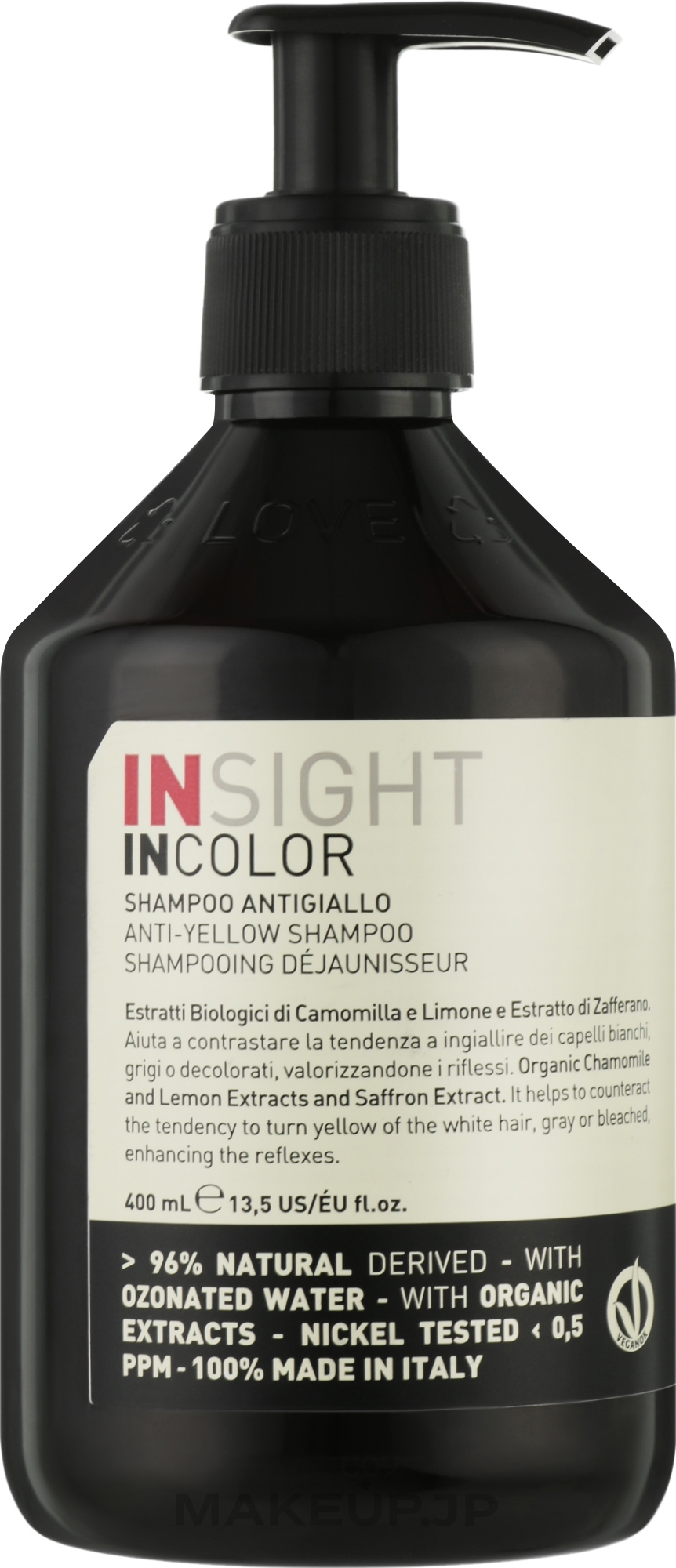 Shampoo - Insight Incolor Anti-Yellow Shampoo — photo 400 ml