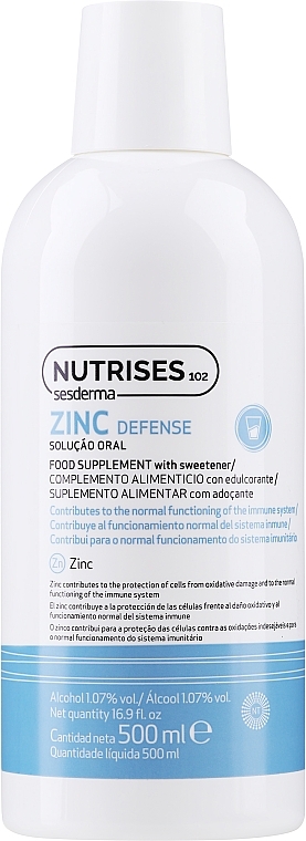 Zinc Dietary Supplement - Sesderma Zinc Defense Drinkable — photo N4