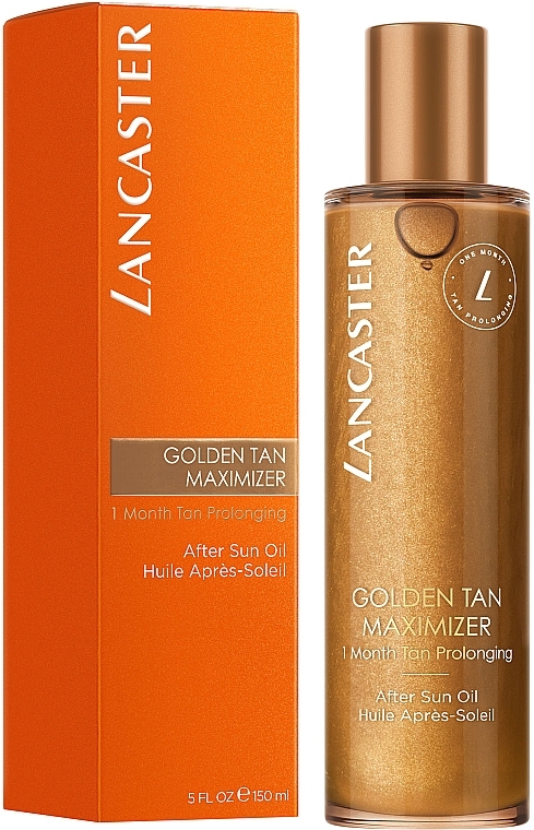 After Sun Body Oil - Lancaster Tan Maximizer After Sun Oil — photo N2