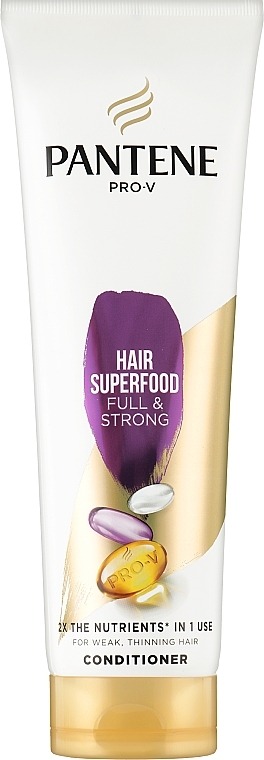 Weak & Thin Hair Conditioner - Pantene Pro-V Superfood Conditioner — photo N1