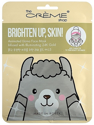 Face Mask - The Creme Shop Brighten Up Skin! Animated Flame Face Mask — photo N1