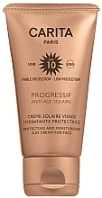 Fragrances, Perfumes, Cosmetics Sun Cream for Face SPF 10 - Carita Progressif Anti-Age Solaire Protecting And Moisturising Sun Cream For Face