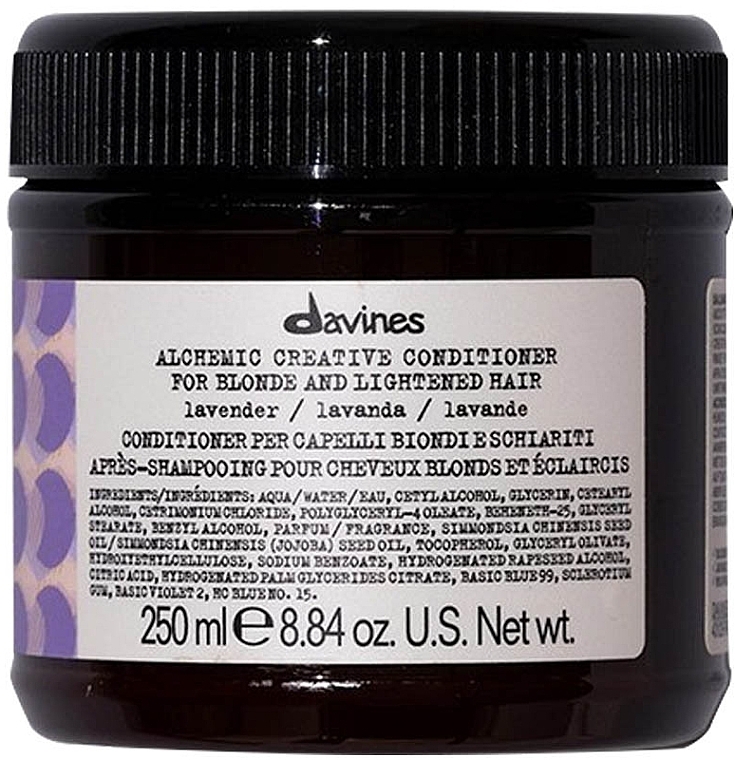 Natural & Colored Hair Conditioner (lavender) - Davines Alchemic Conditioner Lavender  — photo N1