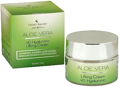 Lifting Hyaluronic Face Cream with Aloe Vera - Primo Bagno Aloe Vera 4D Hyaluronic Lifting Cream — photo N1