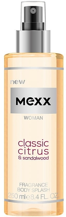 GIFT! Mexx Woman Classic Citrus & Sandalwood Body Splash - Perfumed Body Mist — photo N1