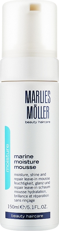 Moisturizing Hair Foam-Mousse - Marlies Moller Marine Moisture Mousse — photo N1