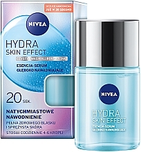 Moisturizing Face Ampoule - Nivea Hydra Skin Effect Essence-Serum Deeply Hydrating — photo N1