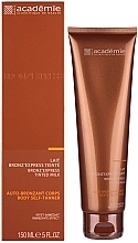 Fragrances, Perfumes, Cosmetics Self-Tan Body Milk - Academie Bronz’Express Lait