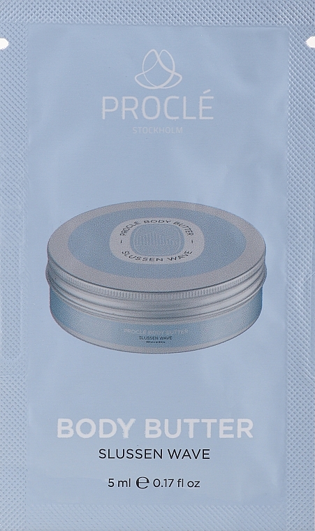 Slussen Wave Body Butter - Procle Body Butter (sample) — photo N1