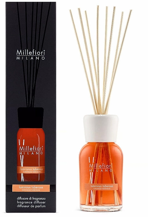 Luminous Tuberose Fragrance Diffuser - Millefiori Milano Luminous Tuberose Fragrance Diffuser — photo N1