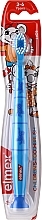 Fragrances, Perfumes, Cosmetics Kids Toothbrush (3-6 years), blue with monkeys - Elmex Toothbrush