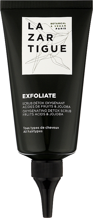 Exfoliating & Cleansing Scalp Gel - Lazartigue Pre-Shampoo Scalp Exfoliating and Purifying Gel — photo N4