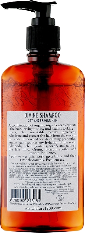 Divin Shampoo - La Fare 1789 Divin Shampoo — photo N2