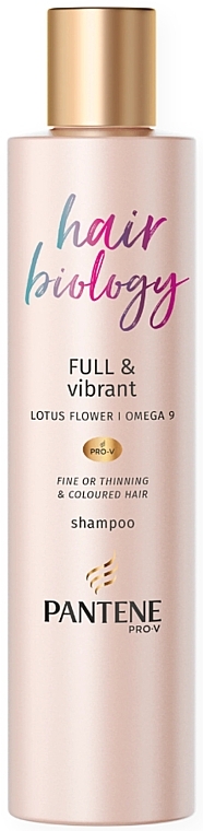 Volume Shampoo - Pantene Pro-V Hair Biology Full & Vibrant Shampoo — photo N1