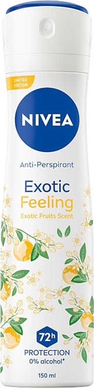 Antiperspirant - NIVEA Anti-Perspirant Pure Energy Exotic Fruits Limited Edition — photo N1