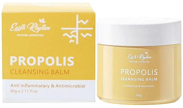 Propolis Cleansing Balm - Earth Rhythm Cleansing Balm With Propolis — photo N1