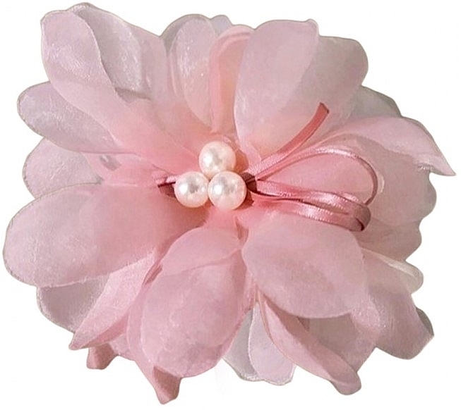 Hair Clip SP323R, large pearl bow - Ecarla — photo N1