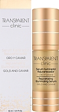 Face Serum - Transparent Clinic Rejuvenating Illuminating Serum — photo N2