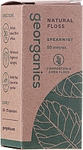 Dental Floss, 50 m - Georganics Natural Floss Spearmint — photo N2