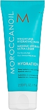 Fragrances, Perfumes, Cosmetics Light Moisturizing Mask for Thin Hair - Moroccanoil Weightless Hydrating Mask Moroccanoil