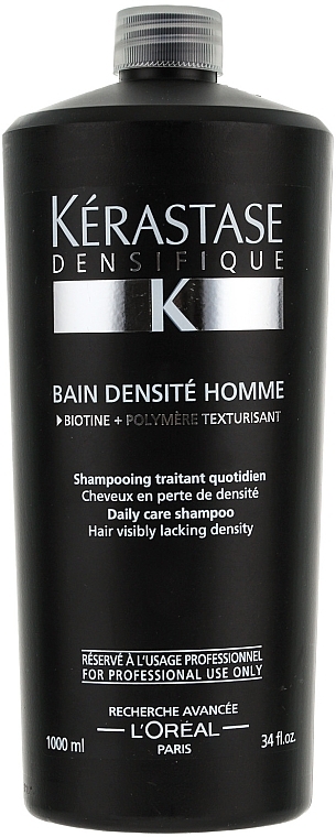 Thickening Shampoo for Men - Kerastase Densifique Bain Densite Homme Shampoo — photo N2