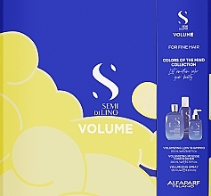 Fragrances, Perfumes, Cosmetics Set - Alfaparf Semi di Lino Volume Holiday Kit 2022 