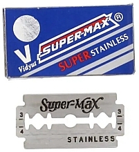 Fragrances, Perfumes, Cosmetics Razor Blades, 10pcs - Super-Max Super Stainless DE Razor Blades