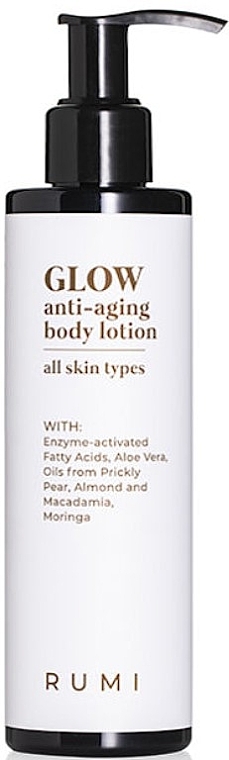 Moisturizing & Nourishing Body Lotion - Rumi Glow Anti-Aging Body Lotion — photo N1