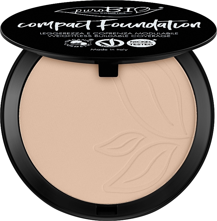 Compact Face Powder - PuroBio Cosmetics Compact Powder — photo N1