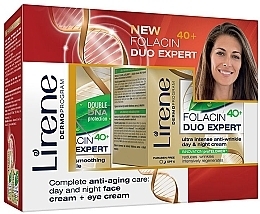 Fragrances, Perfumes, Cosmetics Set - Lirene Folacin Duo Expert 40+ SPF6 (cr/50ml + cr/15ml)