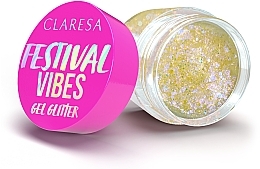 Face & Body Glitter - Claresa Festival Vibes — photo N1