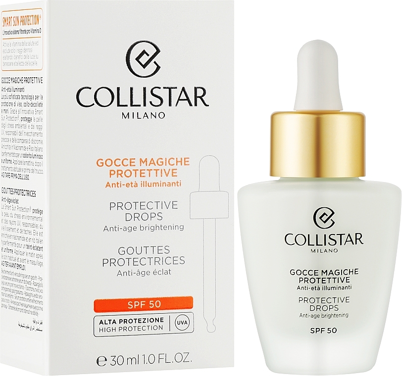 Protective Face Serum - Collistar Protective Drops SPF 50 — photo N4