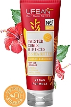 Hibiscus & Shea Butter Conditioner - Urban Pure Twisted Curls Hibiscus & Shea Butter Conditioner — photo N3