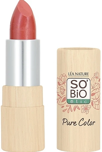 Matte Lipstick - So'Bio Etic Pure Color Satin Matte Lipstick — photo N2