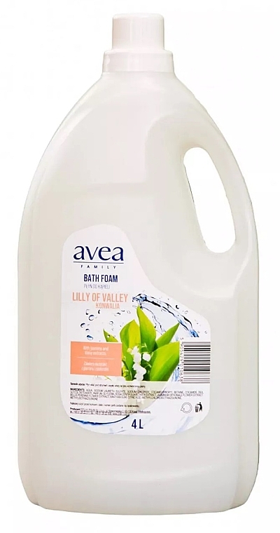 Lily of the Valley Bath Foam - Avea (canister) — photo N1