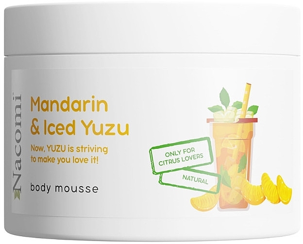 Mandarin & Yuzu Body Mousse - Nacomi Mandarin And Iced Yuzu Body Mousse — photo N1