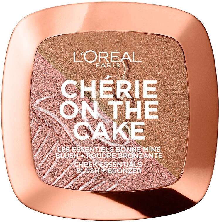 Blush - L'Oreal Paris Cherry On The Cake Blush & Bronzer — photo N1