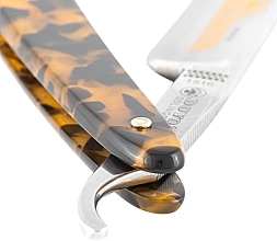 Straight Razor, tortoiseshell - Dovo Straight Razor 5/8" Tortoise Shell Special — photo N10