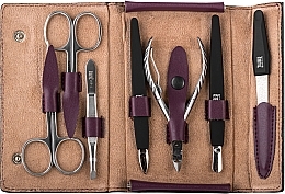 Manicure Kit, 7 tools, MS-909 - Zauber — photo N2