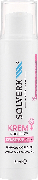 Eye Cream - Solverx Sensitive Skin Eye Cream — photo N6