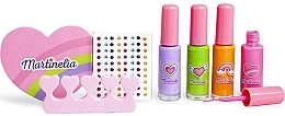 Kids Manicure Set, 7 products - Martinelia Supergirl Super Nails Set — photo N2