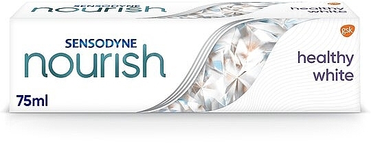 Whitening Toothpaste - Sensodyne Nourish Healthy White — photo N1