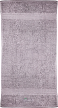 Small Gray Towel with Logo, 50x100 - Bielenda Professional — photo N1