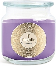 Fragrances, Perfumes, Cosmetics Lavender Scented Candle - Flagolie Secret Garden Lavender Scented Candle