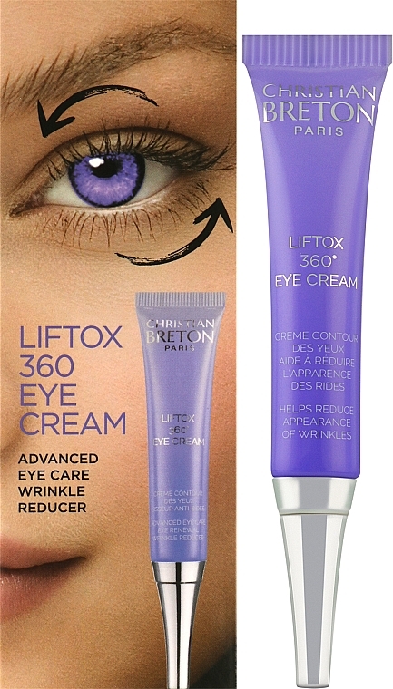 Revitalizing Anti-Wrinkle Eye Cream - Christian Breton Eye Priority Liftox 360° Eye Cream — photo N2