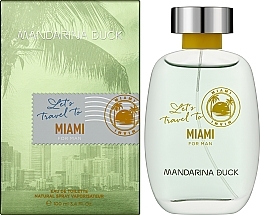 Mandarina Duck Let's Travel To Miami For Man - Eau de Toilette — photo N2