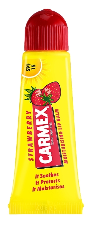 Tuba Lip Balm "Strawberry" - Carmex Lip Balm — photo N2