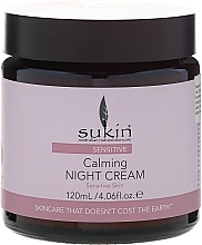 Fragrances, Perfumes, Cosmetics Night Face Cream - Sukin Sensitive Night Cream